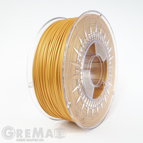 PLA Devil Design PLA filament 1.75 mm, 1 kg (2.0 lbs) - gold